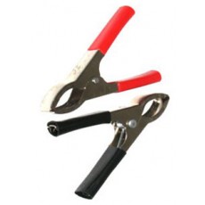 NA1018: 30A Black or Red Alligator Clip, 2-Pack