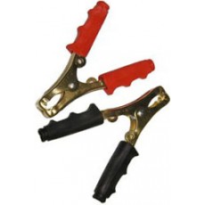 NA1020: 100A Black or Red Alligator Clip, 2-Pack