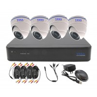 YCC1010AHD: 4 Channels AHD 2MP XVR KIT