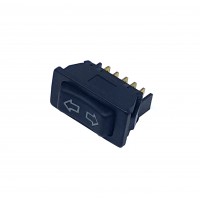 AS1008-LED: 12V, 20A LED Rocker switch for Power window/doorlock