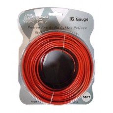 CBLE4116-50: 16GA 50FT Speaker Wire | Black & Red