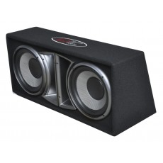 PPA-7212: Dual 12'' 1200W Slim Design Bass Box System