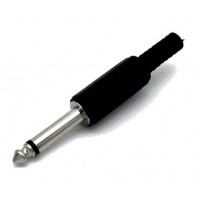 AC1009: 6.35mm MONO PLUG WITH TAIL, CONNECTOR​