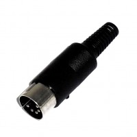 AC1067: (3-8 PIN) DIN JACK WITH TAIL, CONNECTOR​ 