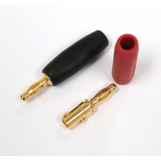 BG1000:  2-Pack GOLD BANANA CONNECTOR FOR 16GA to 10GA WIRE