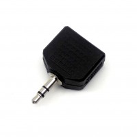 AC1054: 3.5mm STEREO PLUG TO DOUBLE 3.5mm STEREO JACK, CONNECTOR