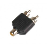 AC1063: RCA Jack to 2 x RCA Plug Splitter, CONNECTOR​ 