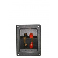 ST1009: 4 3/4" X 3 3/4" Binding Post Speaker Terminal