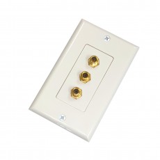 AV111G: Triple F-81 decora wall plate