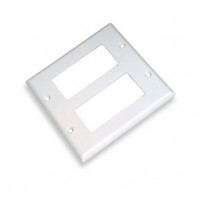 AV115: Dual port decora insert plate