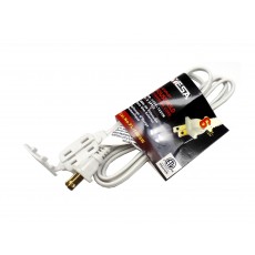 CA1029-06:  6FT, 3 Outlet Household Extension Cords