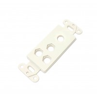 CAT504-S3C: 4 Ports Decora Insert Plate