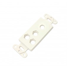 CAT504-S3C: 4 Ports Decora Insert Plate