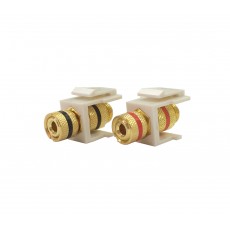 CAT-514: Binding Post Coupler Keystone, 2-Pack