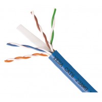 CAT6-1000: 100% COPPER, SOLID 23AWGx4C UTP CABLE 1000FT,3 colour