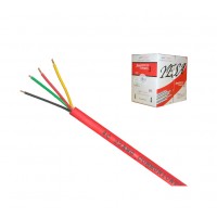TE1000-22AR: 4C 22AWG QUAD ALARM WIRE 1000FT
