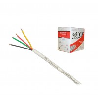 TE1000-22AW: 4C 22AWG QUAD ALARM WIRE, 1000FT