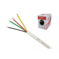 TE1000-22AW: 4C 22AWG QUAD ALARM WIRE 1000FT