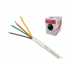 TE1000-22AW: 4C 22AWG QUAD ALARM WIRE, 1000FT