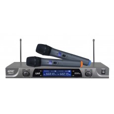 PPA71: 2CH UHF Wireless Microphone Systems, Digital Display