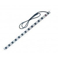 CAT-812A-6: 12 Outlets 6FT Cord Power Strip