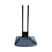 PPA-049-1: Single Glass Shelf DVD Wall Mount With Hook *Out*