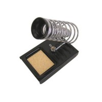 ET1026: Metal soldering iron stand w/sponge *out*