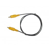 CA1060: 3FT ONLY , GOLD 1 RCA TO 1 RCA AUDIO OR VIDEO CABLE