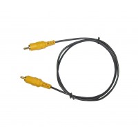 CA1060: 3FT ONLY , GOLD 1 RCA TO 1 RCA AUDIO OR VIDEO CABLE