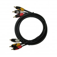 CA1066: 3FT TO 50FT, AUDIO / VIDEO CABLE, 3 RCA TO 3 RCA