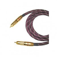 PRO2001-1.5M: DIGITAL COAXIAL CABLE ONE RCA MALE TO ONE RCA MALE