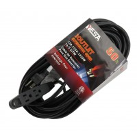 CA1032-50: 50FT 3Outlet Extension Cords cETL Listed 