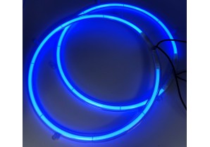 PPA10BL: 10" 12V Neon Rings, Blue (Pair) 