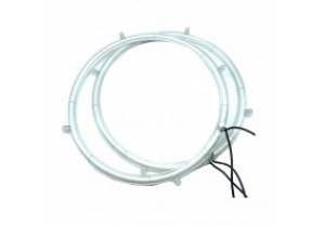 PPA12R: 12" 12V Neon Rings, Red (Pair) 