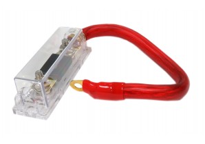 PPA-550P: 1FT, 0GA ANL FUSE HOLDER W/FUSE PRE-WIRED