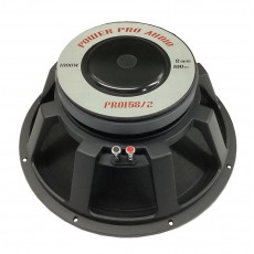 PRO-158/2: 15" 1000W 8ohm Subwoofer