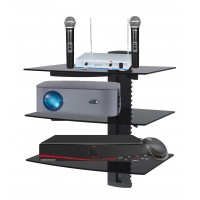 PPA049-03: Triple Shelve Wall Mount for Home Hi-Fi systems